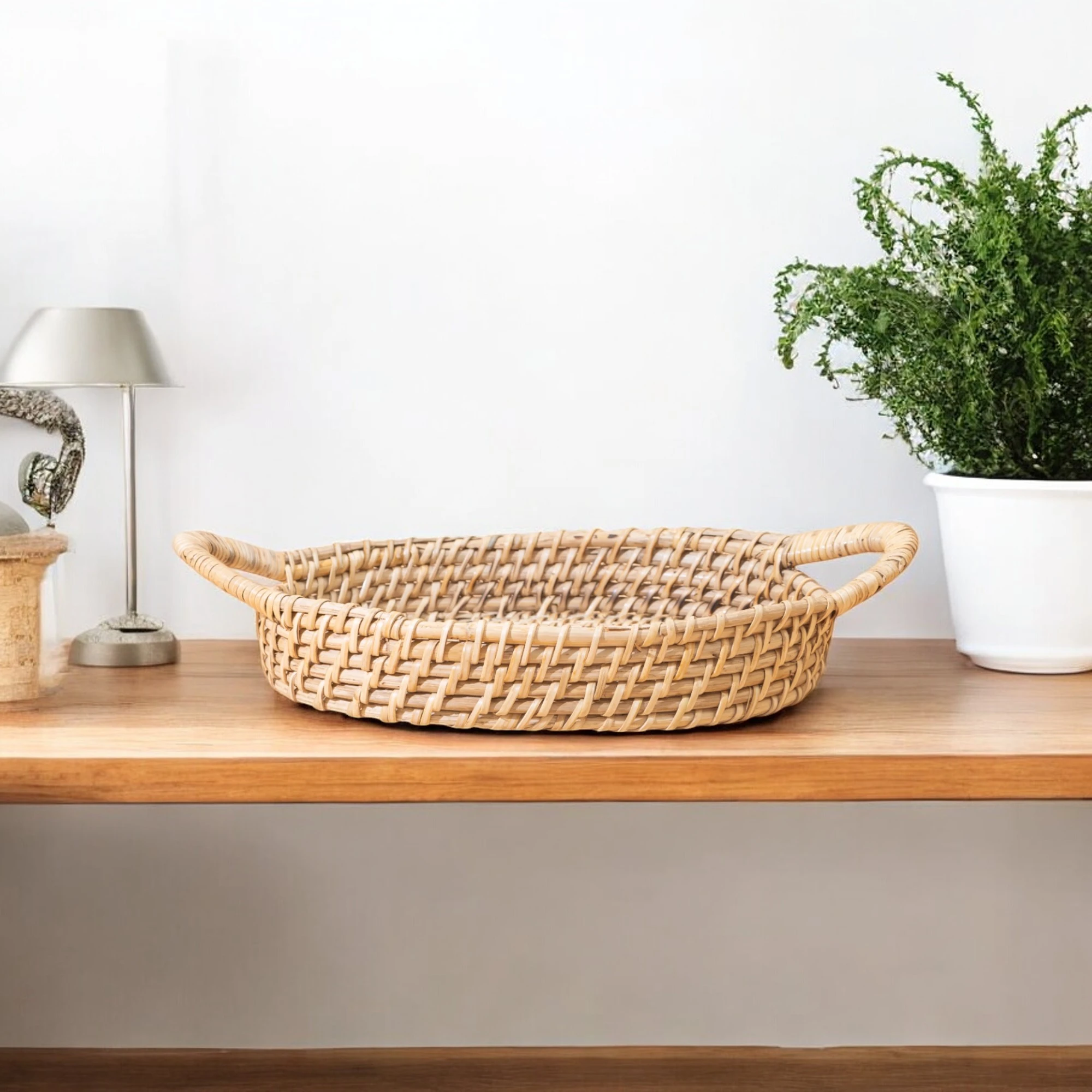 Rattan Serving Tray